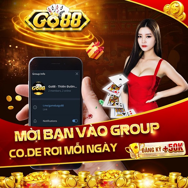 Nhân dịp domain mới phát hành Go88 tặng code không giới hạn